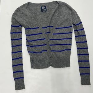American Eagle Grey Cardigan Size XS